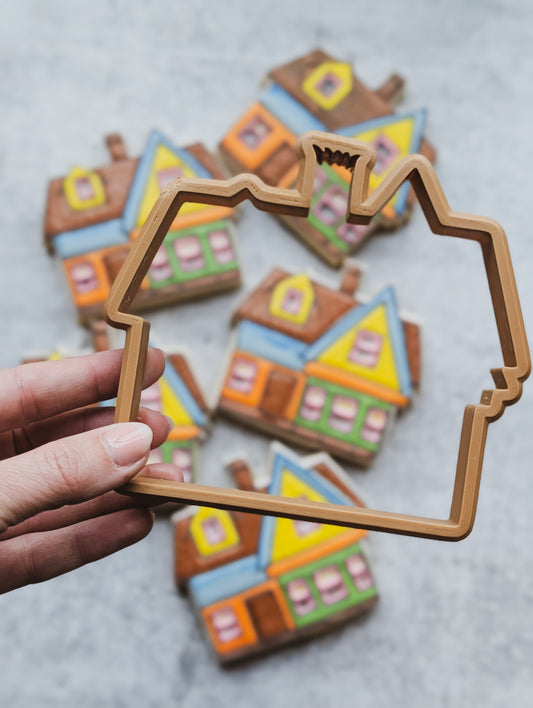 Up House Cookie Cutter STL File 3.5 inches