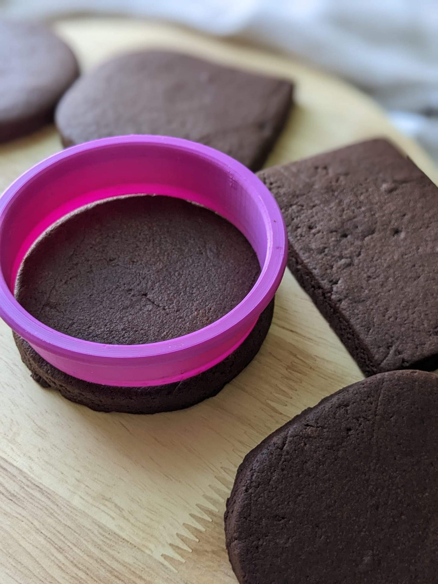 No Chill No Spread Dark Chocolate Sugar Cookie Recipe